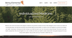Desktop Screenshot of beingelemental.com